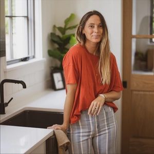 Raw-Edged Hangout Tee - NWOT